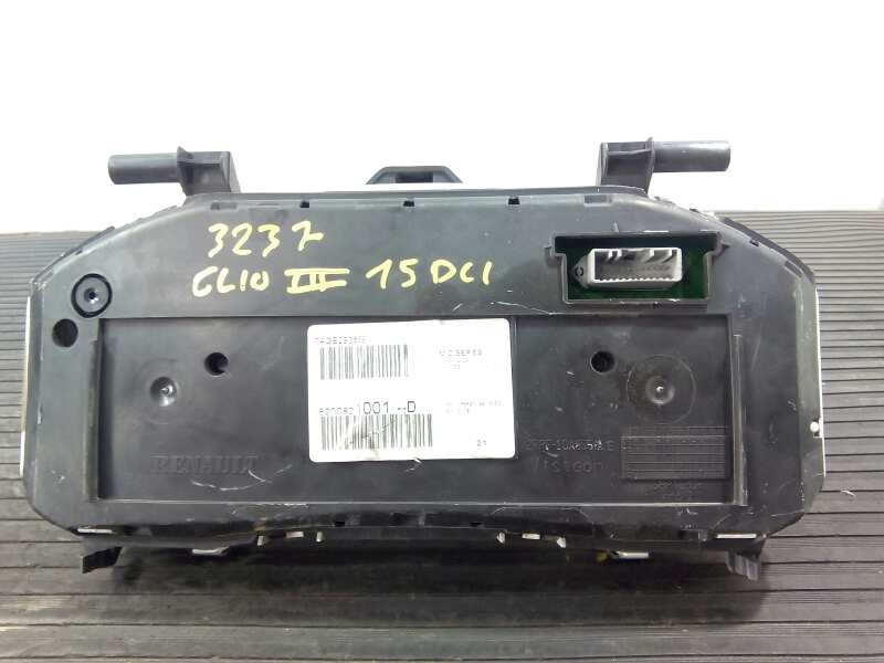 Recambio de cuadro instrumentos para renault clio iii authentique referencia OEM IAM 8200821001D  E1-A1-47-4