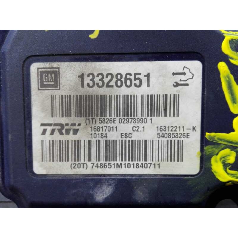 Recambio de abs para opel insignia berlina excellence referencia OEM IAM 13328651 16817011 P3-A8-28-3