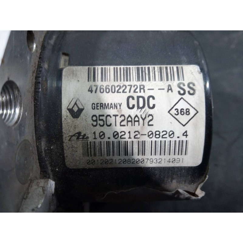 Recambio de abs para renault megane iii berlina 5 p authentique referencia OEM IAM 476602277R  P3-A8-15-2