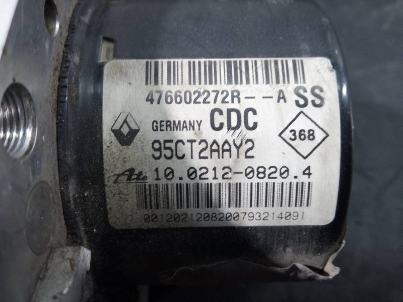 Recambio de abs para renault megane iii berlina 5 p authentique referencia OEM IAM 476602277R  P3-A8-15-2