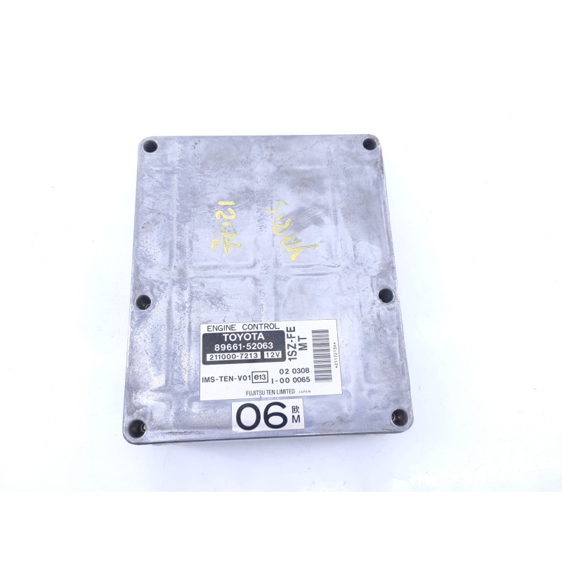 Recambio de centralita motor uce para toyota yaris (ncp1/nlp1/scp1) 1.0 linea terra referencia OEM IAM 8966152063 2110007213 E3-