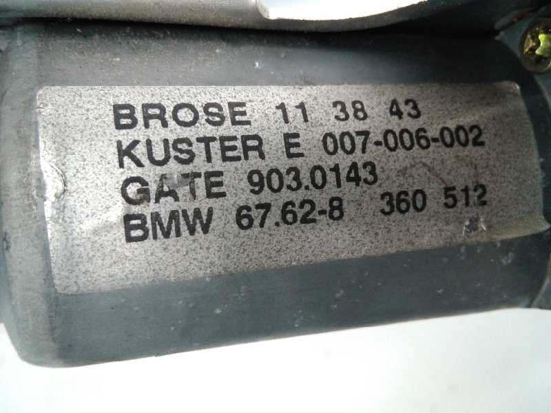 Recambio de motor elevalunas delantero derecho para bmw serie 5 berlina (e39) referencia OEM IAM 67628360512 51338159832 E1-A3-1