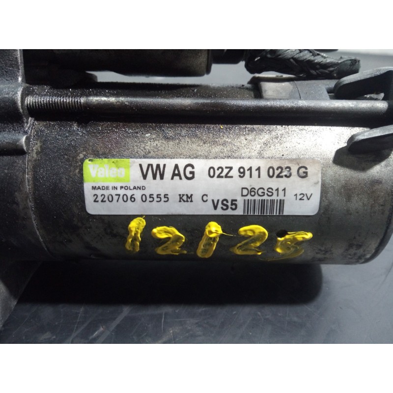 Recambio de motor arranque para volkswagen golf v berlina (1k1) gt sport referencia OEM IAM 02Z911023G  P3-A7-22-3