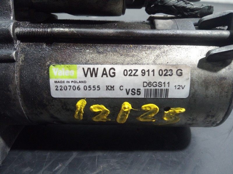 Recambio de motor arranque para volkswagen golf v berlina (1k1) gt sport referencia OEM IAM 02Z911023G  P3-A7-22-3