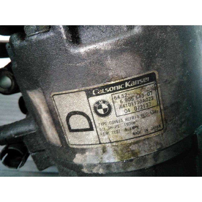Recambio de compresor aire acondicionado para bmw x3 (e83) 2.0d referencia OEM IAM 690564307 A4101130A022 P3-A2-5-1