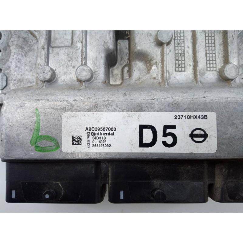 Recambio de centralita motor uce para nissan qashqai (j11) acenta referencia OEM IAM 23710HX43B A2C39567000 E3-B4-3-3