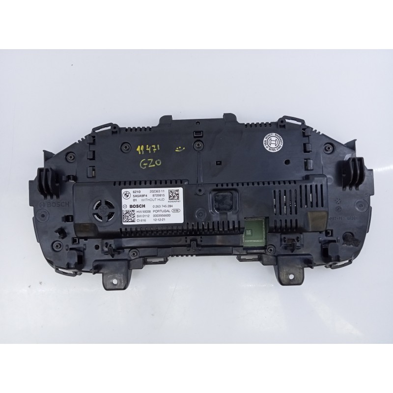 Recambio de cuadro instrumentos para bmw serie 3 berlina (g20) 318d sport line referencia OEM IAM 20236311 0263745284 E3-A2--24-