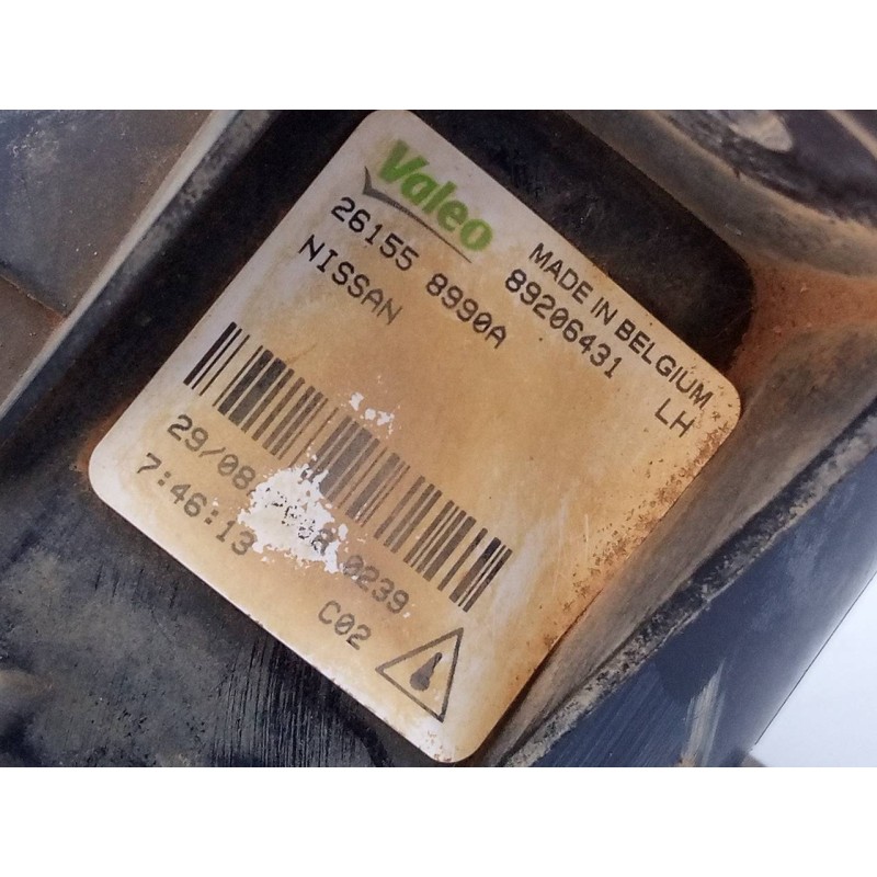 Recambio de faro antiniebla izquierdo para renault koleos expression referencia OEM IAM 261558990A 89206431 E1-A1-47-2