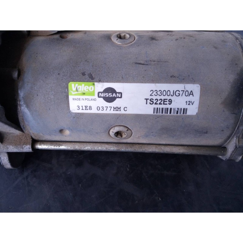 Recambio de motor arranque para renault koleos expression referencia OEM IAM 23300JG70A  P3-A7-28-3
