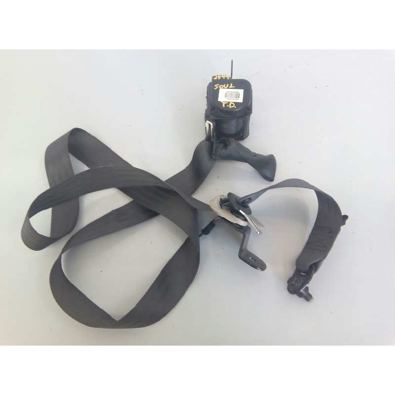 Recambio de cinturon seguridad trasero derecho para kia soul drive referencia OEM IAM 898202K010  E2-B5-4-1
