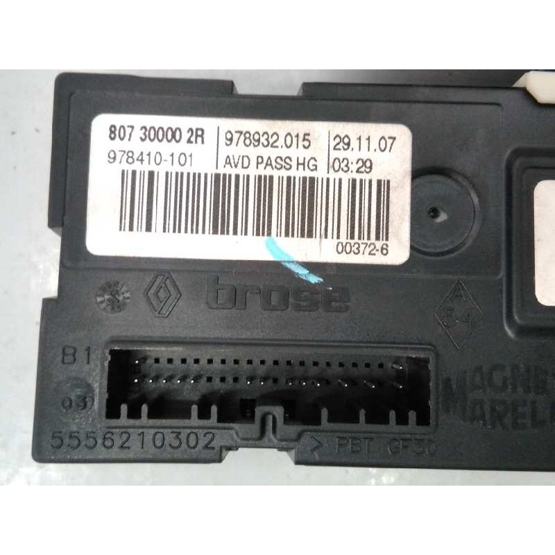 Recambio de motor elevalunas delantero derecho para renault laguna iii dynamique referencia OEM IAM 807300002R 0130822331 E1-A1-