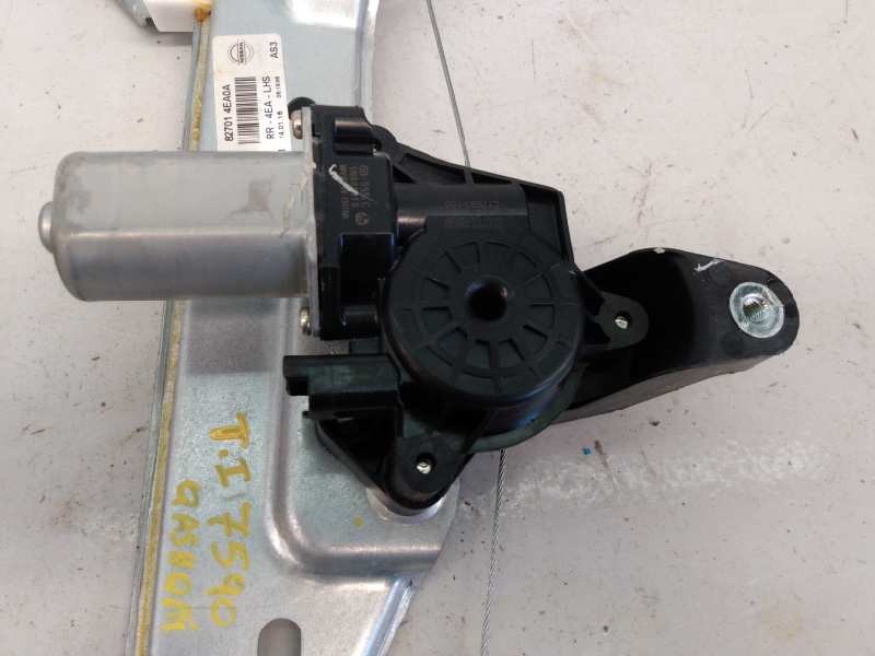 Recambio de elevalunas trasero izquierdo para nissan qashqai (j11) tekna referencia OEM IAM 827014EA0A  E2-A4-4-2