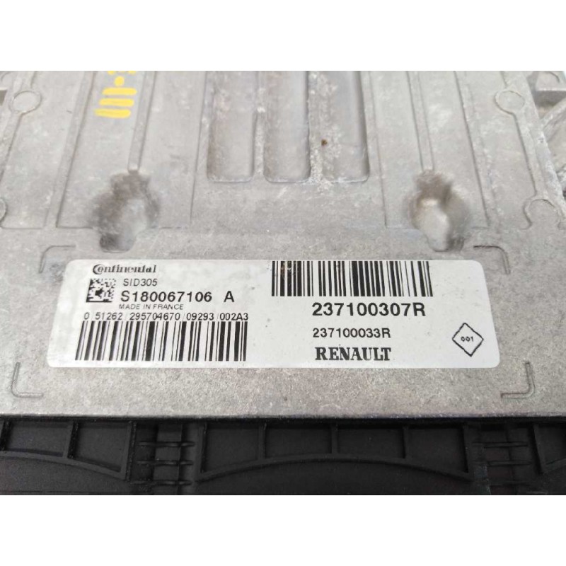 Recambio de centralita motor uce para renault megane iii berlina 5 p expression referencia OEM IAM 237100307R S180067106 E2-A1-4