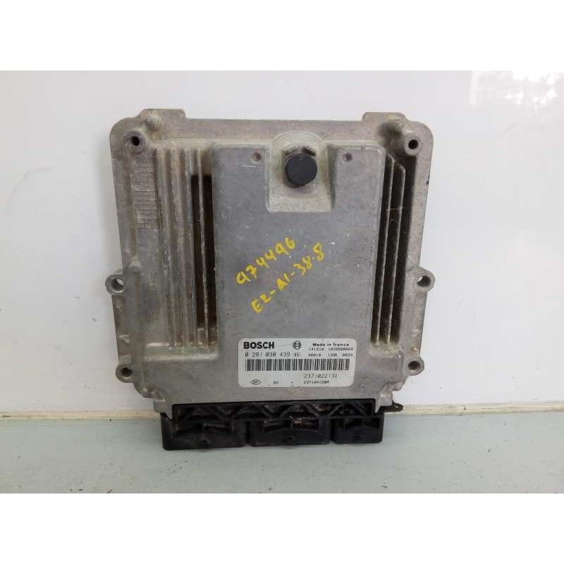Recambio de centralita motor uce para dacia dokker ambiance referencia OEM IAM 237102213R 0281030439 E2-A1-38-8