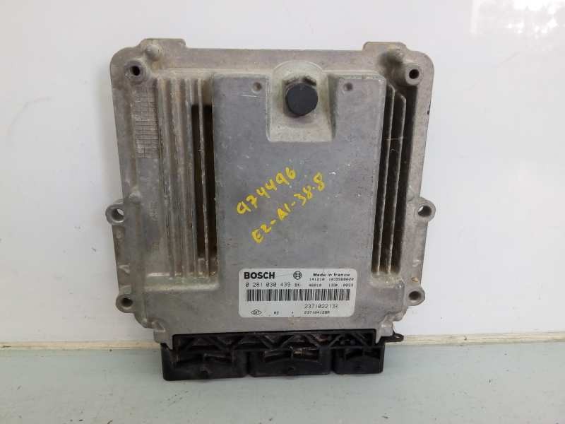 Recambio de centralita motor uce para dacia dokker ambiance referencia OEM IAM 237102213R 0281030439 E2-A1-38-8