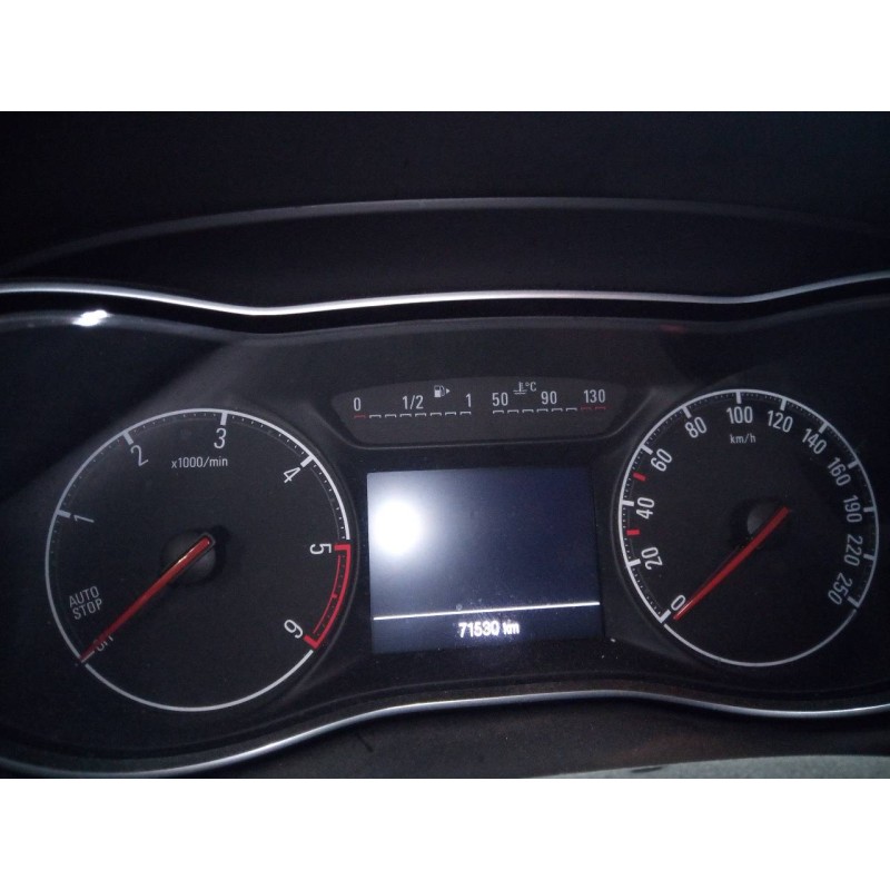 Recambio de cuadro instrumentos para opel zafira (c) selective start/stop referencia OEM IAM 367030224 39107183 E3-A5-29-4