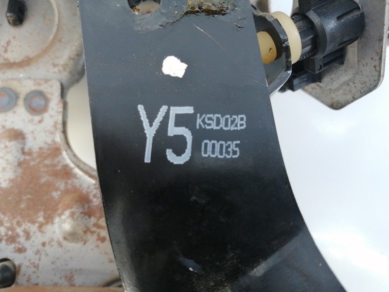 Recambio de pedal acelerador para nissan x-trail (t31) se referencia OEM IAM 0849A02244  E1-B5-15-1