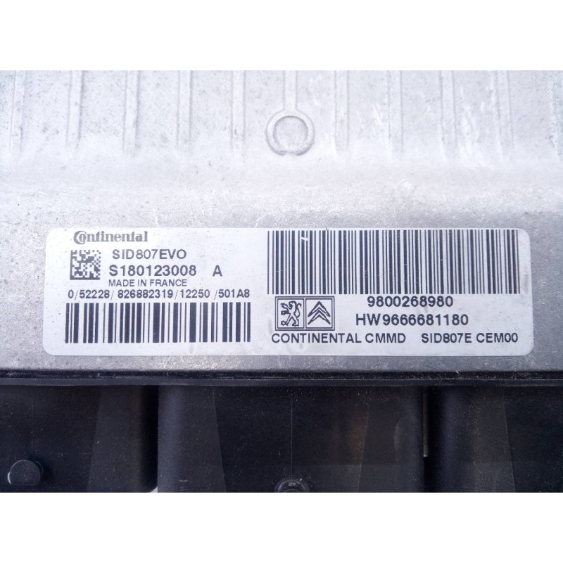 Recambio de centralita motor uce para peugeot 5008 allure referencia OEM IAM 96666681180 9800268980 E3-B2-31-4