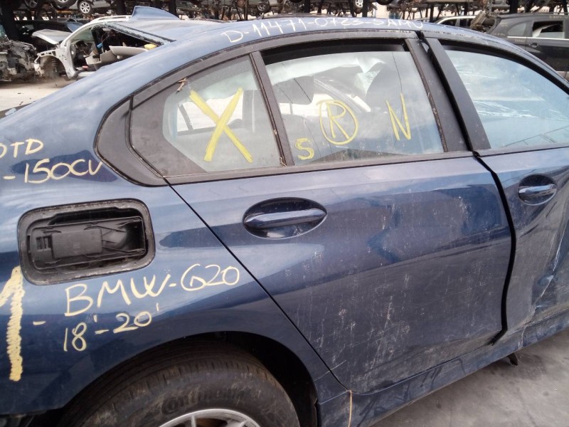 Recambio de puerta trasera derecha para bmw serie 3 berlina (g20) 318d sport line referencia OEM IAM   