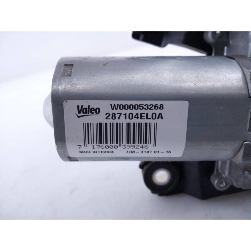 Recambio de motor limpia trasero para nissan qashqai (j11) acenta referencia OEM IAM 287104EL0A W000053268 E2-A4-54-1