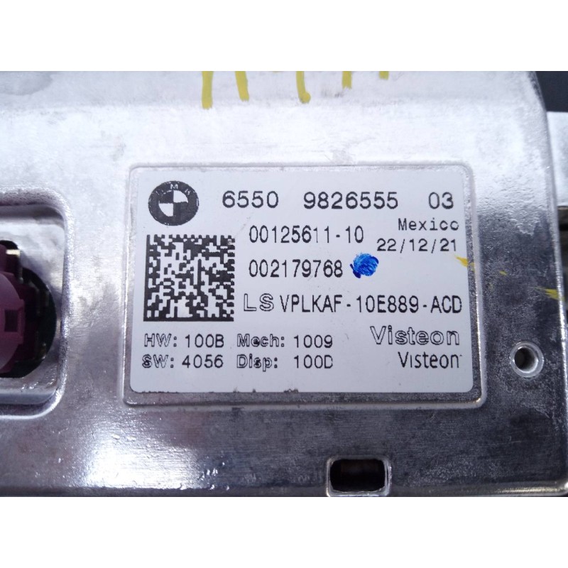 Recambio de sistema navegacion gps para bmw serie 3 berlina (g20) 318d sport line referencia OEM IAM 6550982655503 65825A371B201