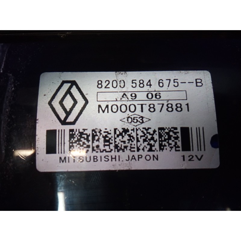 Recambio de motor arranque para renault megane iii coupe dynamique referencia OEM IAM 8200584675B M000T87881 P3-B7-17-2