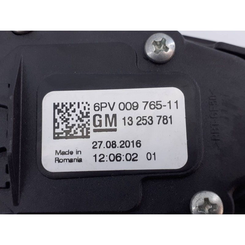 Recambio de pedal acelerador para opel zafira (c) selective start/stop referencia OEM IAM 13253781 6PV00976511 E3-A5-22-2
