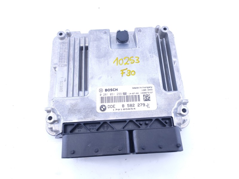 Recambio de centralita motor uce para bmw serie 3 lim. (f30) 320d referencia OEM IAM 0281031299 8582279 E3-A2-54-1