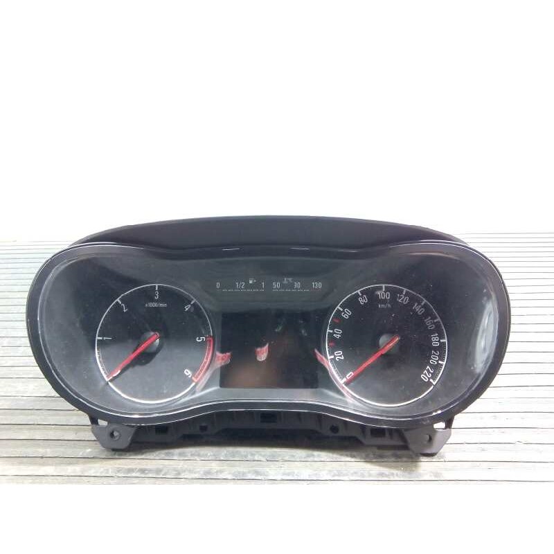 Recambio de cuadro instrumentos para opel corsa e color edition ecoflex referencia OEM IAM 39022771  E3-A5-28-5