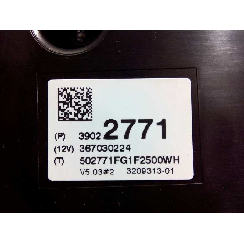 Recambio de cuadro instrumentos para opel corsa e color edition ecoflex referencia OEM IAM 39022771  E3-A5-28-5