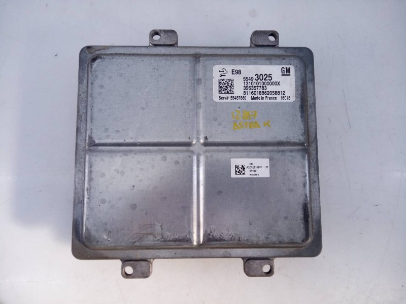 Recambio de centralita motor uce para opel astra k lim. 5türig dynamic referencia OEM IAM 55493025 395357783 E3-A5-25-2