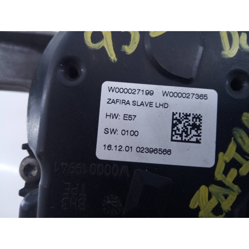 Recambio de motor limpia delantero para opel zafira (c) selective start/stop referencia OEM IAM W000027199 W000027365 E2-B6-15-2