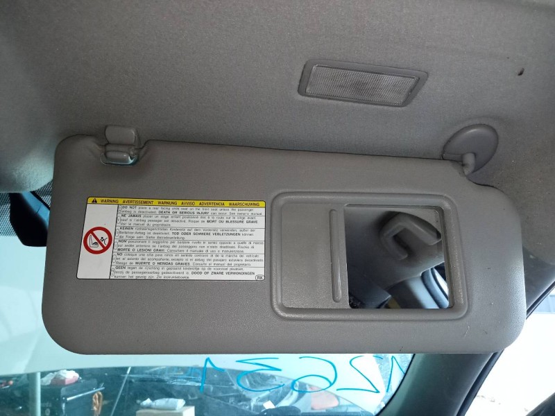 Recambio de parasol derecho para toyota rav 4 (a3) active referencia OEM IAM   