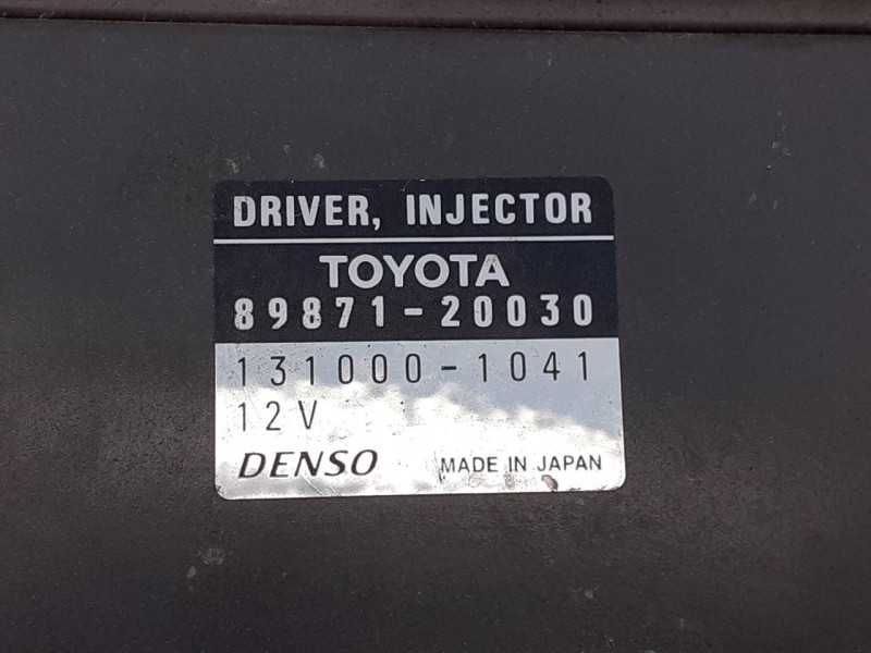 Recambio de centralita motor uce para toyota land cruiser (j12) 3.0 d4-d vx referencia OEM IAM 8987120030 1310001041 E3-B2-18-3