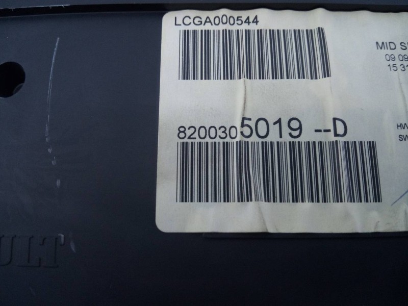 Recambio de cuadro instrumentos para renault clio iii confort dynamique referencia OEM IAM 8200305019D  E2-A1-29-7