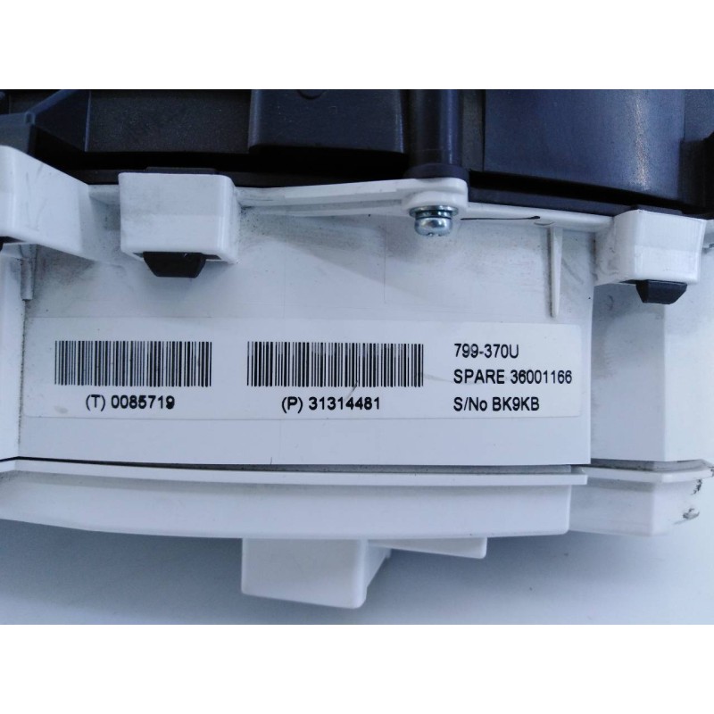 Recambio de cuadro instrumentos para volvo v40 momentum referencia OEM IAM 36001166 799370U E3-B5-48-1