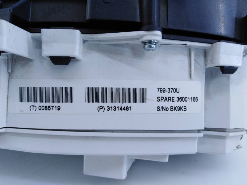 Recambio de cuadro instrumentos para volvo v40 momentum referencia OEM IAM 36001166 799370U E3-B5-48-1