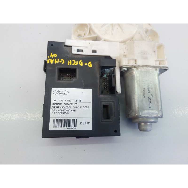 Recambio de motor elevalunas delantero derecho para ford focus c-max (cap) referencia OEM IAM 5WK11572E  E2-B3-39-1