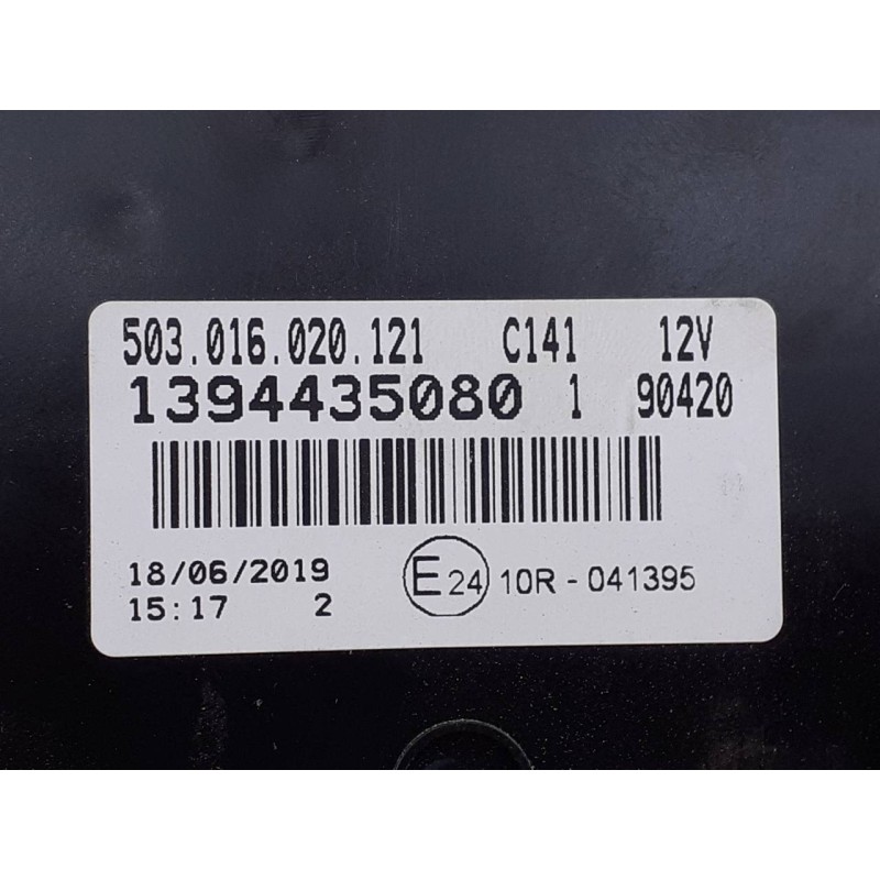 Recambio de cuadro instrumentos para peugeot boxer caja cerrada referencia OEM IAM 1394435080  E3-B2-24-3