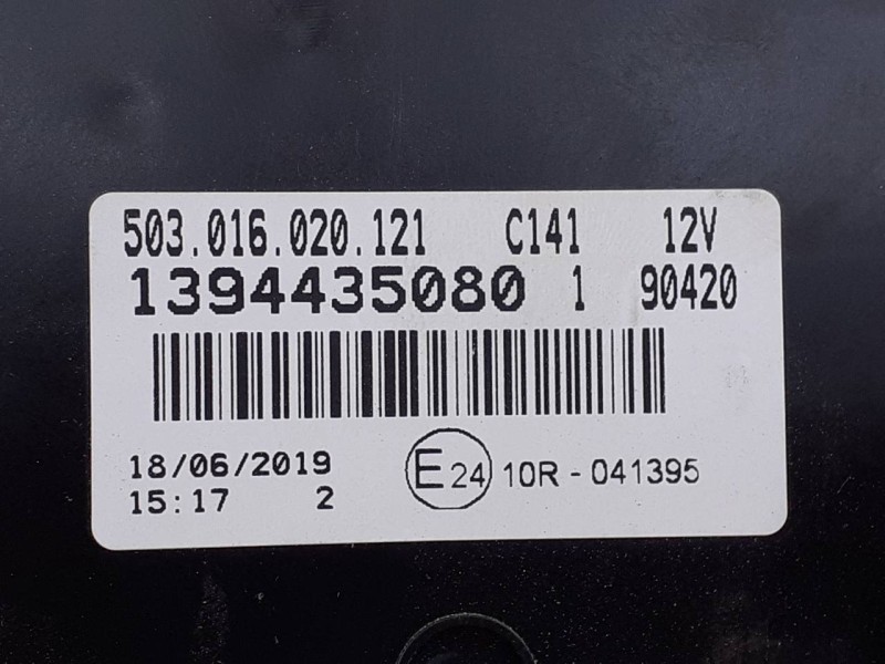 Recambio de cuadro instrumentos para peugeot boxer caja cerrada referencia OEM IAM 1394435080  E3-B2-24-3