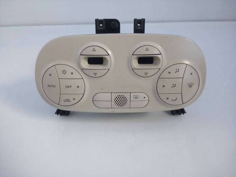 Recambio de mando climatizador para fiat nuova 500 (150) sport referencia OEM IAM 735451997 A83014700 E3-A4-28-4