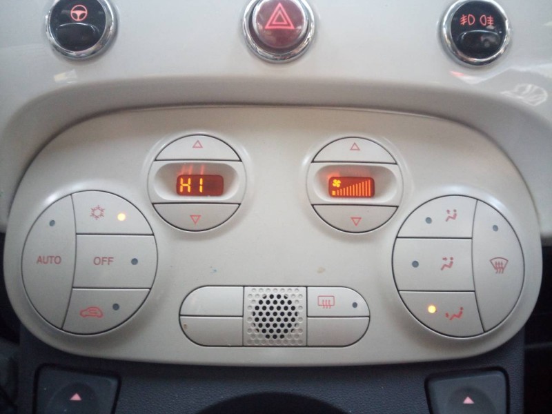 Recambio de mando climatizador para fiat nuova 500 (150) sport referencia OEM IAM 735451997 A83014700 E3-A4-28-4