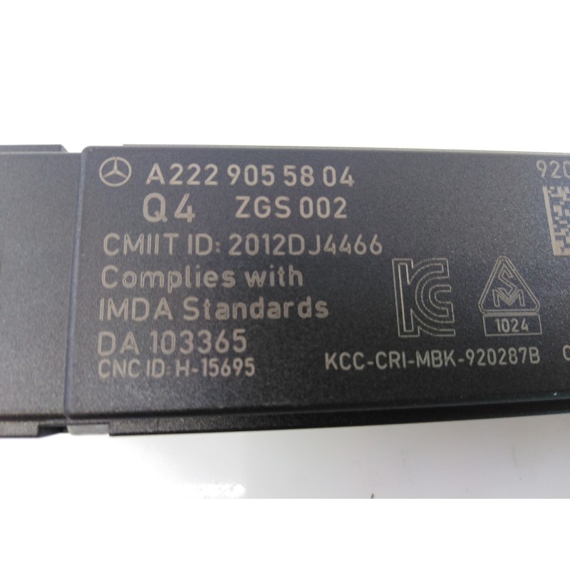 Recambio de modulo electronico para mercedes-benz clase glc coupe (bm 253)(6.2016) glc 220 d 4matic (253.305) referencia OEM IAM