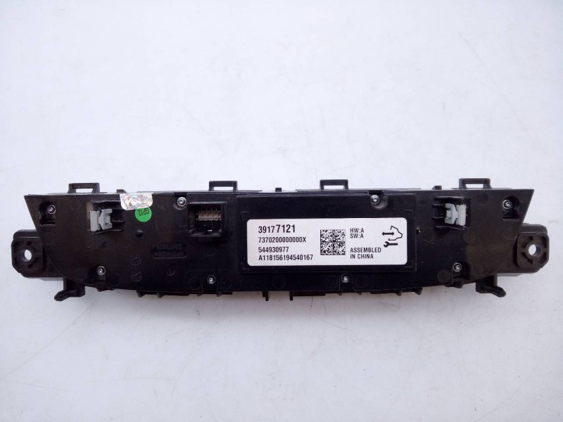 Recambio de mando climatizador para opel insignia sports tourer innovation referencia OEM IAM 39177121  E3-A5-24-1