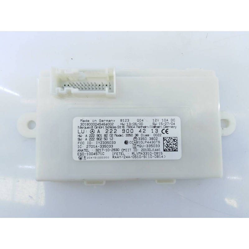 Recambio de modulo electronico para mercedes-benz clase glc coupe (bm 253)(6.2016) glc 220 d 4matic (253.305) referencia OEM IAM