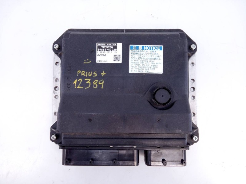 Recambio de centralita motor uce para toyota prius+ eco referencia OEM IAM 8966147C20 2768002210 E3-B2-13-2