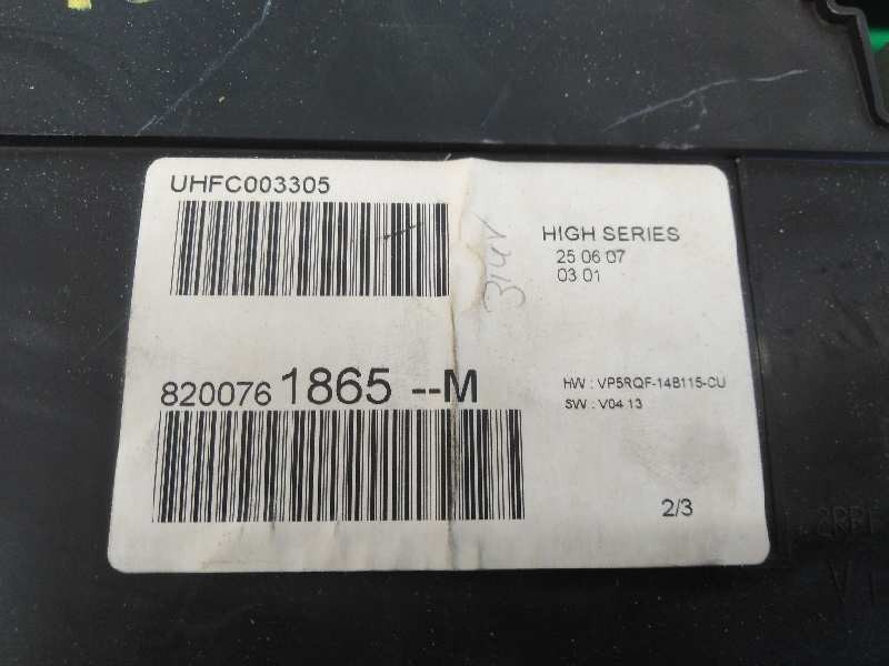 Recambio de cuadro instrumentos para renault clio iii 20 aniversario referencia OEM IAM 8200761865  E2-A1-44-3