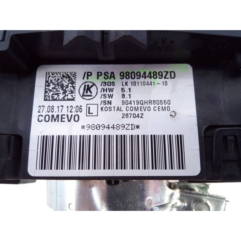 Recambio de anillo airbag para peugeot 3008 gt line referencia OEM IAM 98094489ZD  E3-B2-36-3