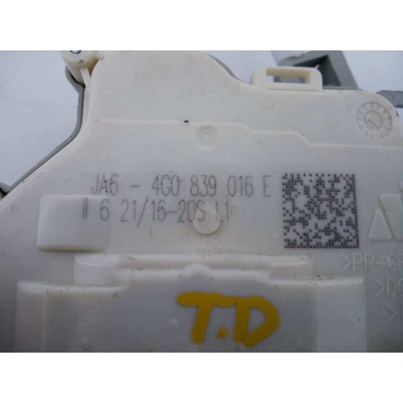 Recambio de cerradura puerta trasera derecha para audi a6 berlina (4gc) 2.0 tdi ultra referencia OEM IAM JA64G0839016E  E1-B6-40
