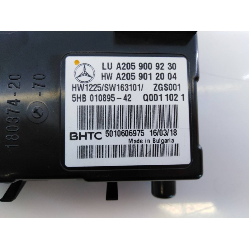 Recambio de modulo electronico para mercedes-benz clase glc coupe (bm 253)(6.2016) glc 220 d 4matic (253.305) referencia OEM IAM